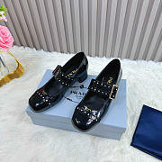 Prada Patent Leather Black Mary Jane Pumps - 2