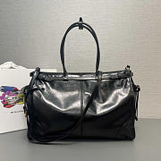 Prada Extra Large Leather Black 42x30x12cm - 4