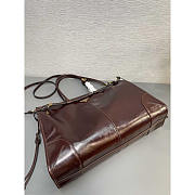 Prada Extra Large Leather Dark Brown 42x30x12cm - 6