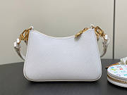 Louis Vuitton LV x TM Marellini Bag White 19x13.5x6.5cm - 4