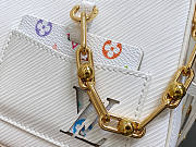 Louis Vuitton LV x TM Marellini Bag White 19x13.5x6.5cm - 2