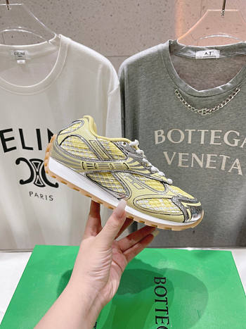 Bottega Veneta Orbit Sneaker Yellow