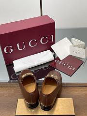 Gucci Brown Loafer - 5