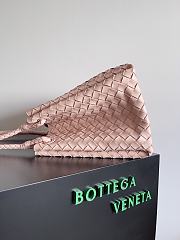 Bottega Veneta Medium Andiamo Parachute Tote Pink 30x26x20cm - 5