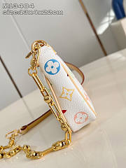 Louis Vuitton LV x TM Pochette Accessoires White 22x13x4cm - 4