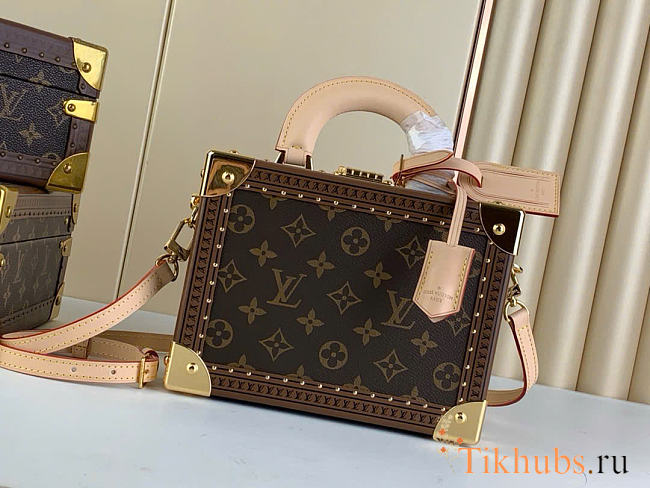 Louis Vuitton LV Petite Valise Monogram 22.5x11x17.5cm - 1