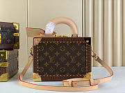 Louis Vuitton LV Petite Valise Monogram 22.5x11x17.5cm - 4