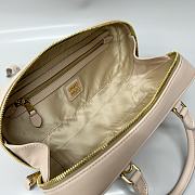 Miu Miu Arcadie Matelassé Nappa Bag Light Beige 27x9x12cm - 2