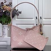 Louis Vuitton LV CarryAll PM Bag Pink Quartz 29.5x24x12cm - 4