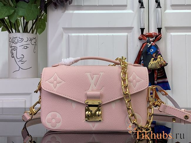 Louis Vuitton LV Pochette Métis East West Pink 21.5x13.5x6cm - 1