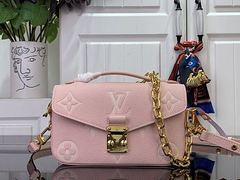 Louis Vuitton LV Pochette Métis East West Pink 21.5x13.5x6cm