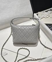 Chanel 25C Bag Caviar Grey 21.5x19x6cm - 5