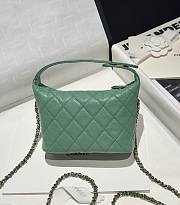 Chanel 25C Bag Caviar Green 21.5x19x6cm - 3