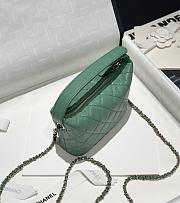 Chanel 25C Bag Caviar Green 21.5x19x6cm - 2