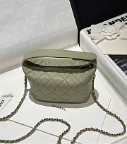 Chanel 25C Bag Caviar Khaki Green 21.5x19x6cm - 3