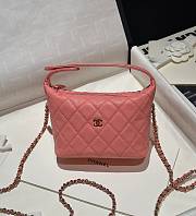 Chanel 25C Bag Caviar Pink 21.5x19x6cm - 1