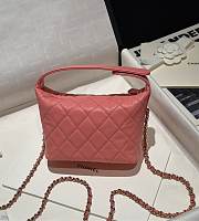 Chanel 25C Bag Caviar Pink 21.5x19x6cm - 3