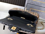 Chanel 25C Flap Bag Black Sequins 20cm - 5