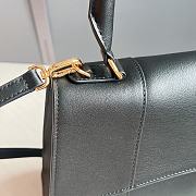 Balenciaga Hourglass Hinge Soft Black Bag 37x13x22cm - 4