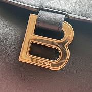 Balenciaga Hourglass Hinge Soft Black Bag 37x13x22cm - 2