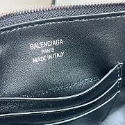 Balenciaga Rodeo Sling Pochette Black Silver 22x11.9x12.7cm - 2