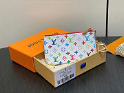 Louis Vuitton LV x TM Key Pouch White 12x7x1.5cm - 4
