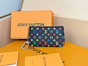 Louis Vuitton LV x TM Key Pouch Black 12x7x1.5cm - 1