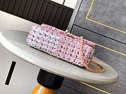 Chanel 25C Flap Bag Pink Sequins 20cm - 4