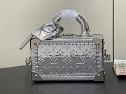 Louis Vuitton LV Valisette Trésor Silver 24x15x12cm - 1