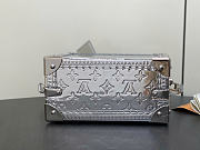 Louis Vuitton LV Valisette Trésor Silver 24x15x12cm - 5