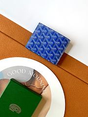 Goyard Saint-Florentin Wallet Blue 10.5x2.4x12cm - 3