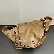 YSL Jamie 4.0 Pochon Shopping Bag Suede 34x27x3cm - 6