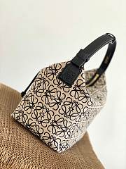 Loewe Cubi Bag Anagram Jacquard 27x21x16.5cm - 2