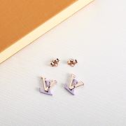 Louis Vuitton LV Purple Earrings - 3