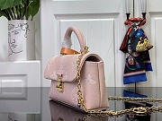 Louis Vuitton LV Nano Madeleine Bag Rose Pink 21x12.5x6cm - 4