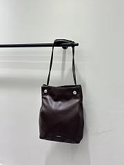 Loewe Pebble Hobo Supple Calfskin Red Wine 27.5x11.5x40cm - 6