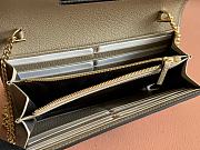 Gucci Ophidia Chain Beige Wallet 19x10x3.5cm - 4