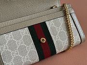Gucci Ophidia Chain Beige Wallet 19x10x3.5cm - 3