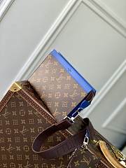 Louis Vuitton LV Gaston Bag Indigo Blue 22x14.5x4.5cm - 5