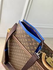 Louis Vuitton LV Gaston Bag Indigo Blue 22x14.5x4.5cm - 4