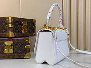 Louis Vuitton LV x TM Twist MM Slim White 23x16x8cm - 3