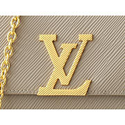 Louis Vuitton LV Pochette Louise Beige 22 x 14 x 5 cm - 2