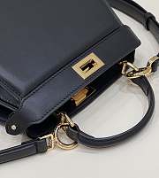 Fendi Peekaboo ISeeU Petite Black Bag 20x11x15cm - 6