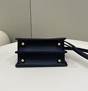 Fendi Peekaboo ISeeU Petite Black Bag 20x11x15cm - 2