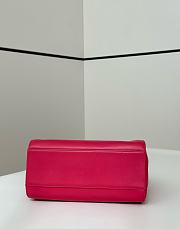 Fendi Peekaboo ISeeU Petite Neon Pink Bag 23x9x20cm - 3