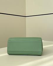 Fendi Peekaboo ISeeU Petite Green Bag 23x9x20cm - 5