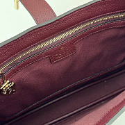 Gucci Jackie 1961 Small Red Wine Shoulder Bag 27.5x19x4cm - 2