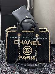 Chanel Shopping Tote Bag 24S Black 39cm - 1