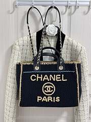 Chanel Shopping Tote Bag 24S Black 39cm - 5