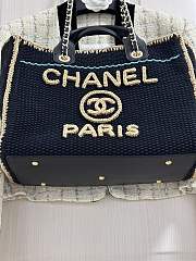 Chanel Shopping Tote Bag 24S Black 39cm - 4